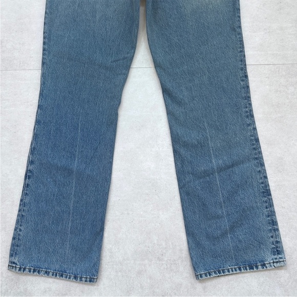 NWT Re/Done + Denim Village 70s Bootcut Jeans | 29 | Medium Fade Vintage Crease - Picture 9 of 14